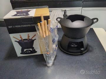 Set fonduta in ghisa