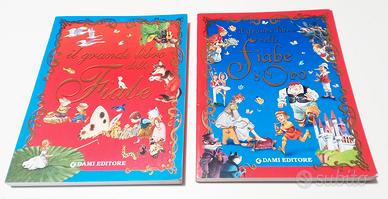 2 GRANDI LIBRI DI FIABE per bambini