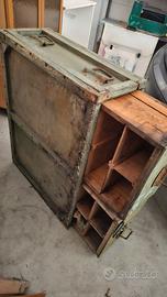 Cassa cassetta baule militare jugoslavo militaria