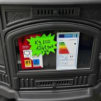 Stufa a legna in ghisa da 8 kW