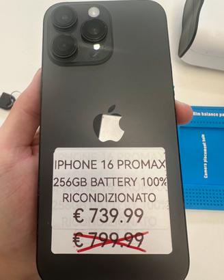 IPHONE 16 PRO MAX 256GB