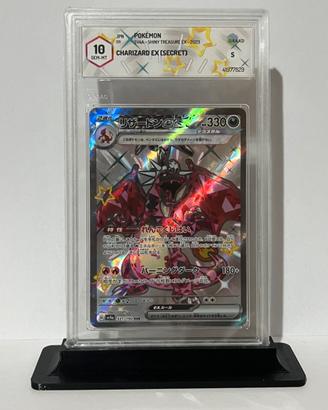 Charizard ex SSR Teracristal JPN Graded 10 Graad