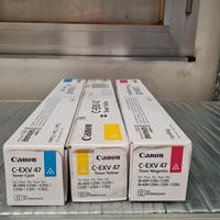TONER CANON EXV 47 CIANO-MAGENTA-YELLOW