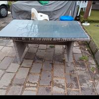 Gratis Set pranzo da giardino in rattan 