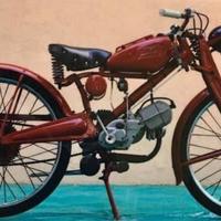 Moto Guzzi Cardellino 65 anno 1954 iscritto FMI