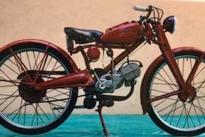 Moto Guzzi Cardellino 65 anno 1954 iscritto FMI