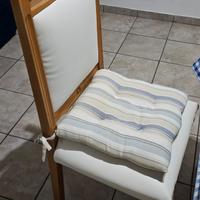 sedie rivestite a mano