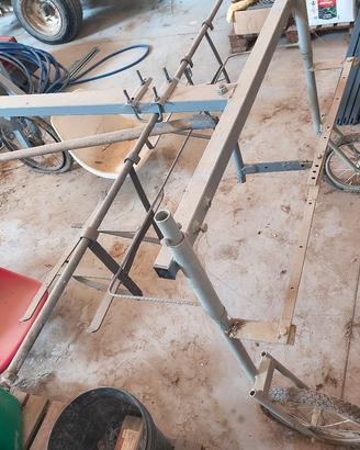 carretto per raccolta fragole