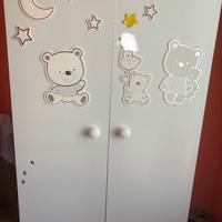 Armadio per bambino, marca italbaby