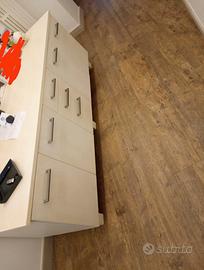 Mobile in legno, trattato in decupage !!