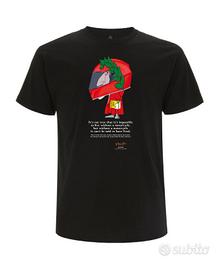 Tshirt XS S M L XL nuova -100% cotone bio (Dante)
