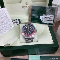 Rolex GMT Pepsi Stick Dial 3186 NOS 