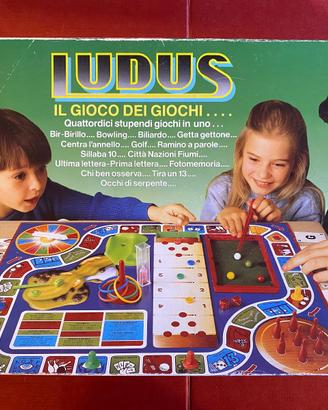 Ludus gioco da tavola bowling biliardo anelli