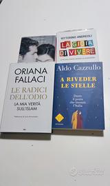 2 Libri: Fallaci  e Cazzullo, più 2 