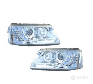 FARI VOLKSWAGEN VW T5 03-09 LUCE DIURNA A LED FOND