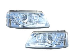 FARI VOLKSWAGEN VW T5 03-09 LUCE DIURNA A LED FOND