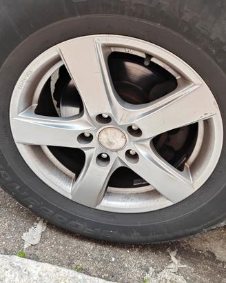cerchioni Mak  R16 PCD 5/114. dadi cerchi in lega 
