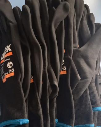 5 paia guanti lavoro uomo uvex antitaglio e calore