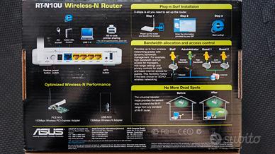 Router Wireless WIFI-N ASUS RT-N10U
