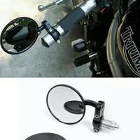 Specchietti barend tondi nero fine manubrio