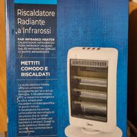 Midea NS12-13C1E Stufetta Elettrica Basso Consumo