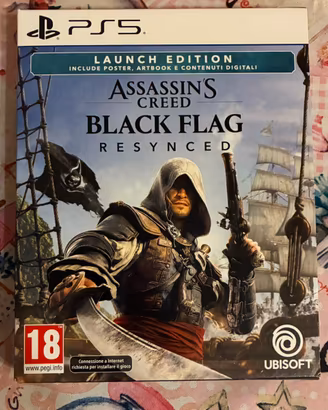 Gioco Assasins creed Black Flag Launch edition Ps5
