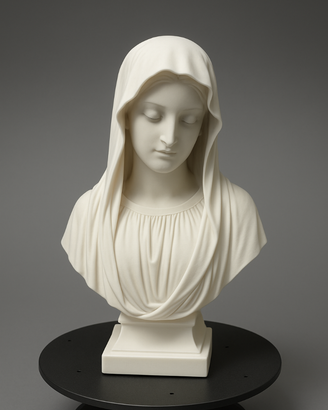 Busto Madonna- Vergine Maria - Arte sacra - Made i