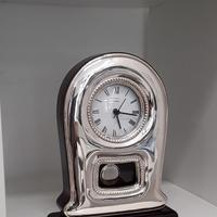 orologio da tavolo in argento 925%o