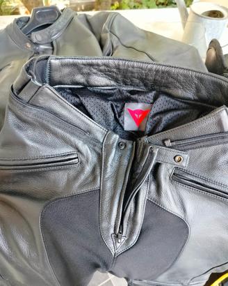 Pantalone moto DAINESE pelle misura 48