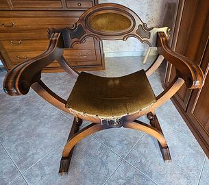 Poltrona in legno