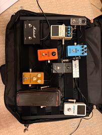 Pedaliera per chitarra funzionante e cablata