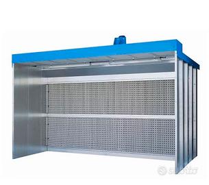 CABINA DI VERNICIATURA A SECCO A CARBONI ATTIVI