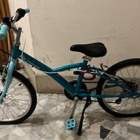 Bici bambino/a B’Twin 20” quasi nuova. Usata 3 vol