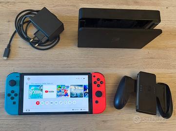 Nintendo switch oled + due giochi