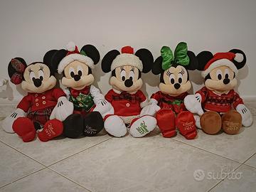 lotto 5 peluche grandi Minnie topolino originale 