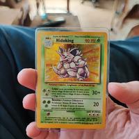 carta Pokémon nidoking olografica