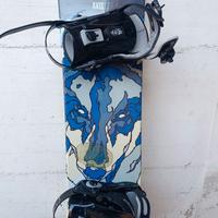 TAVOLA DA SNOWBOARD AXIS 157+ATTACCHI