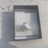 anello in argento con madreperla