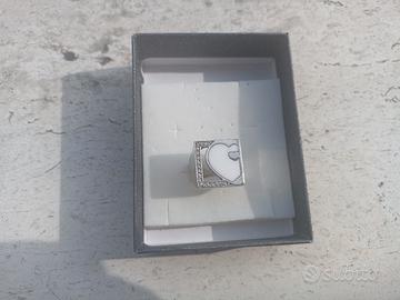 anello in argento con madreperla