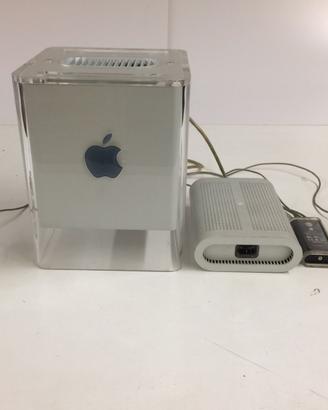 POWER MAC G4 CUBE CON CASSE E ALIMENTATORE