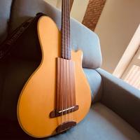 Basso elettro acustico ibanez 1990 fretless