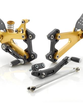 Pedane regolabili Rizoma Street Triple 675 Daytona