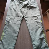 pantaloni in tessuto sintetico uomo Nike XL grigio