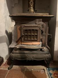 Stufa a legna in ghisa