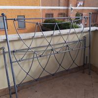 Testiera letto matrimoniale ferro battuto