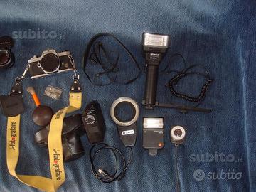 Pentax mx con corredo completo