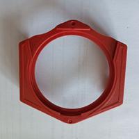 Porta filtro fotografico cokin rosso