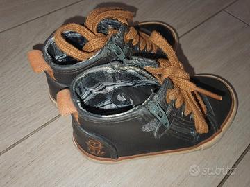 scarpe bimbo con cerniera taglia 24 
