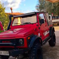 suzuki sj 414 preparata per off road 