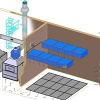 Estrattore depuratore aria per verniciatura POLIN
